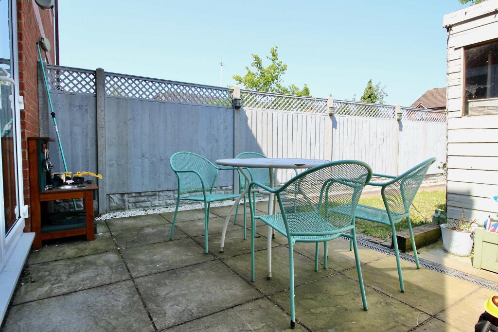 Rear Garden Patio