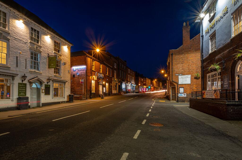 Bridge Street in Stouport on Severn