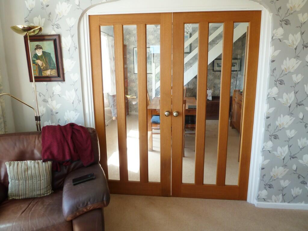 Door to dining room