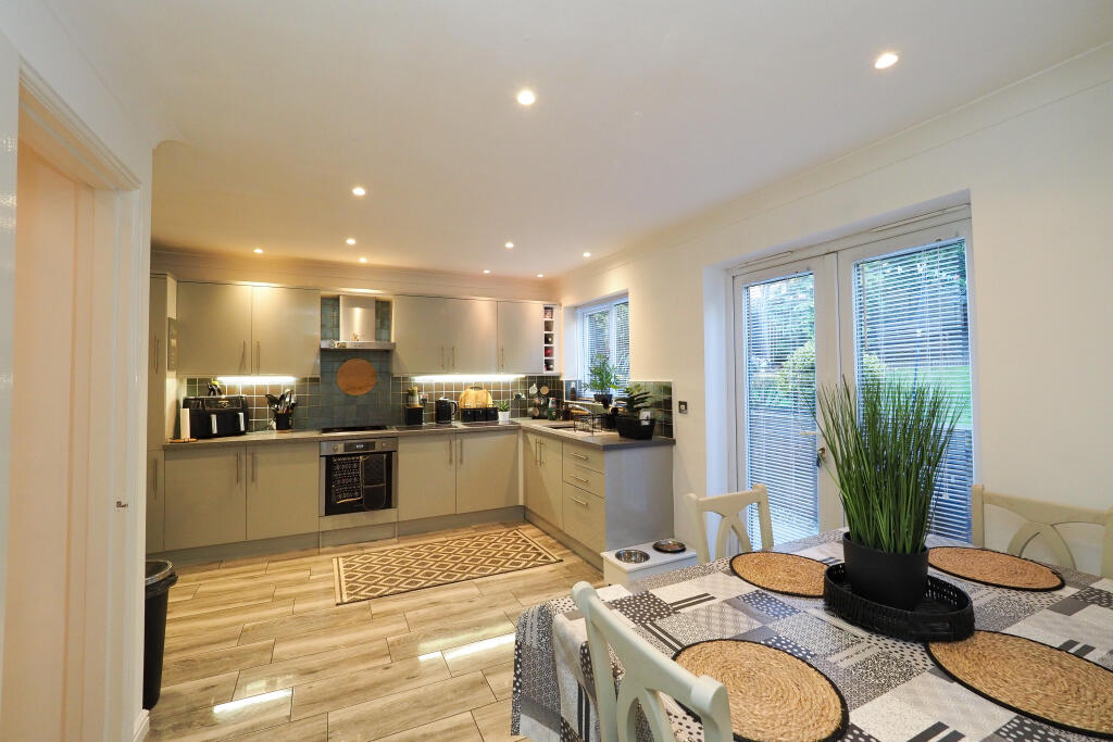 Breath taking open plan Kitchen and Dining Areas