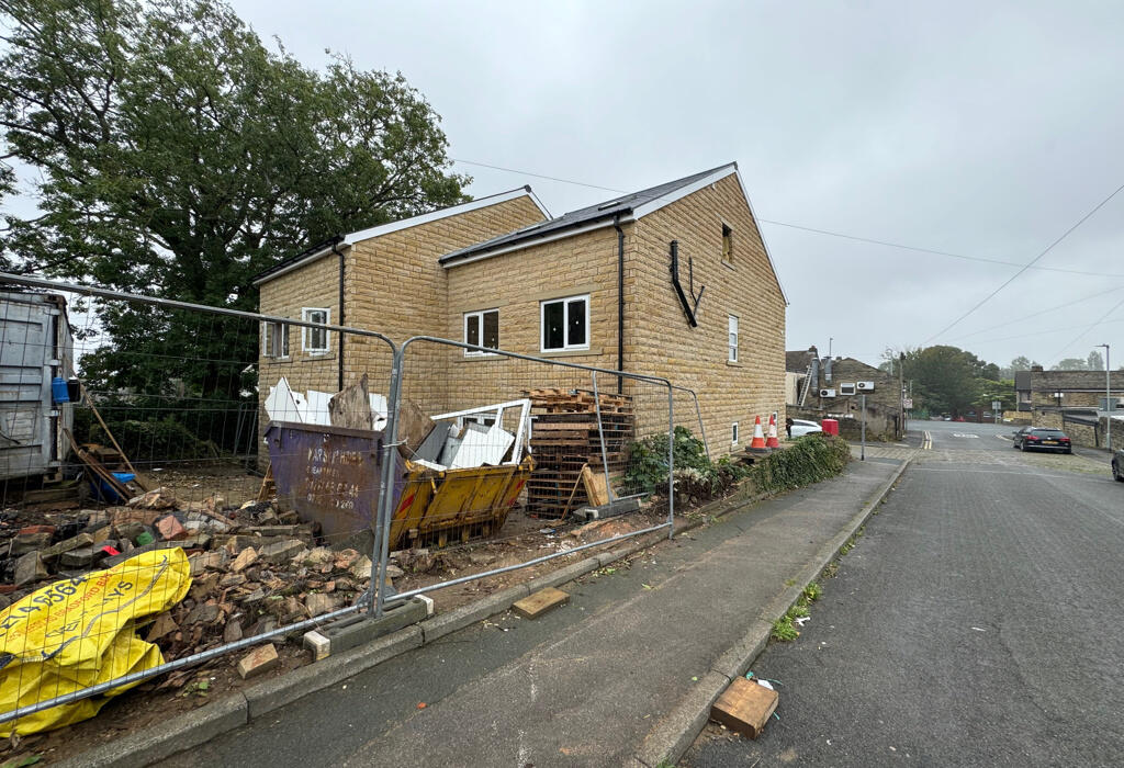 Rear view of properties