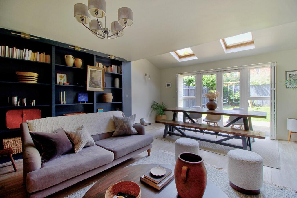 Vaulted ceiling and roof windows