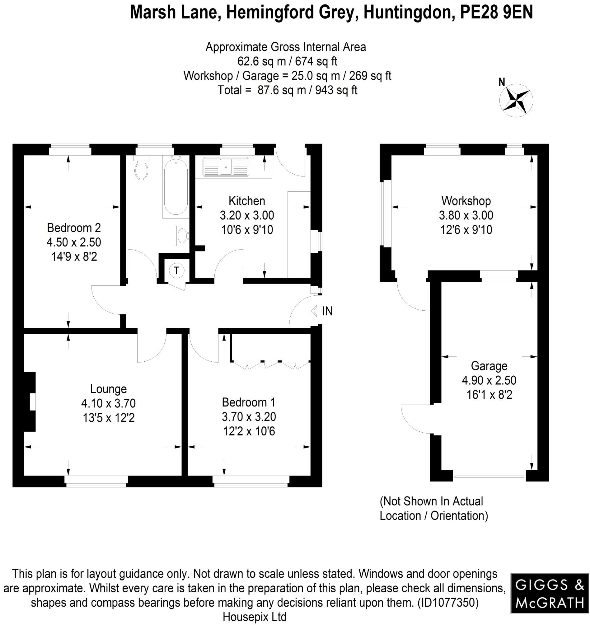 Marsh Lane, Hemingford Grey, Huntingdon, Cambridgeshire, PE28 9EN