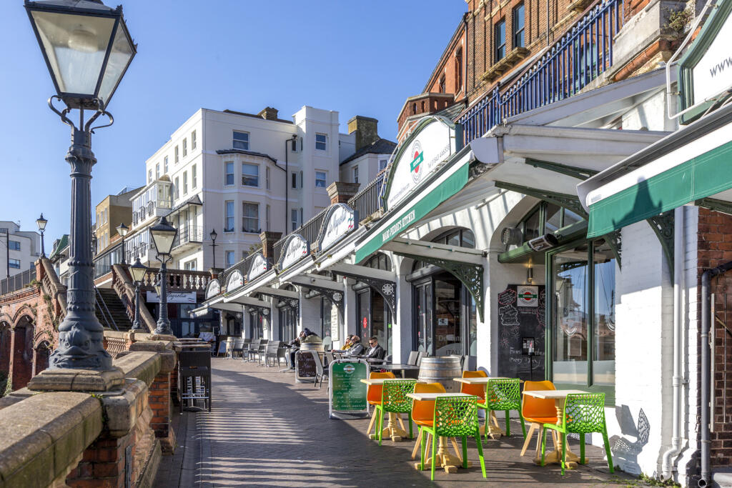 Spitfire Green location Ramsgate promenade