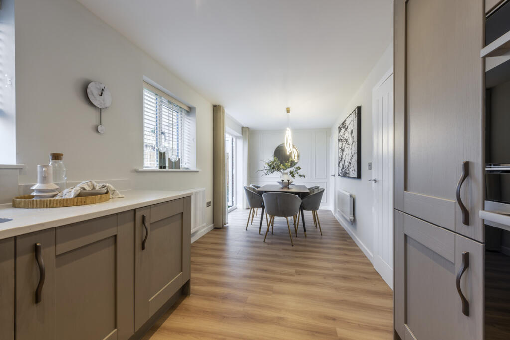 Indicative Kitchen/Dining Room, Contemporary Modern Decoration