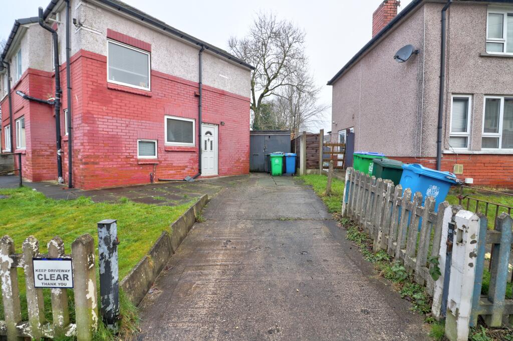 Driveway and Garage