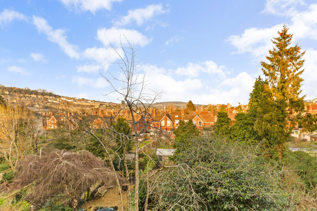 View of garden and beyond