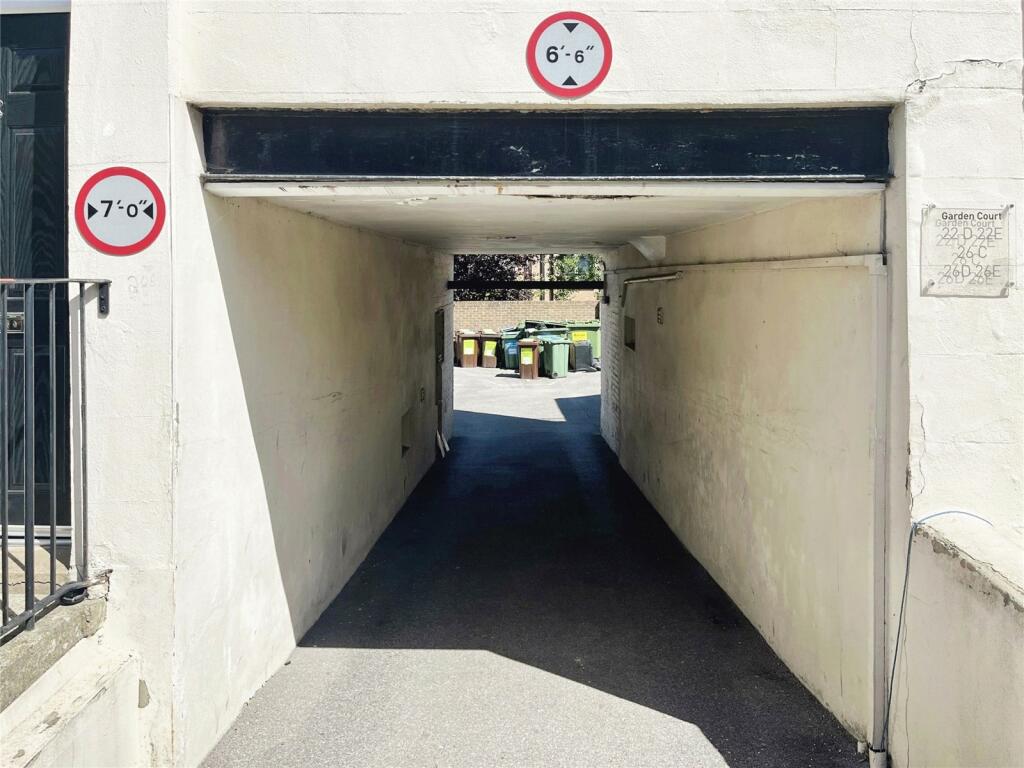 Entrance To Parking