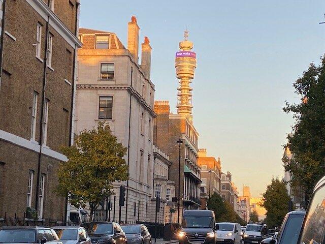 View Of The Bt Tower