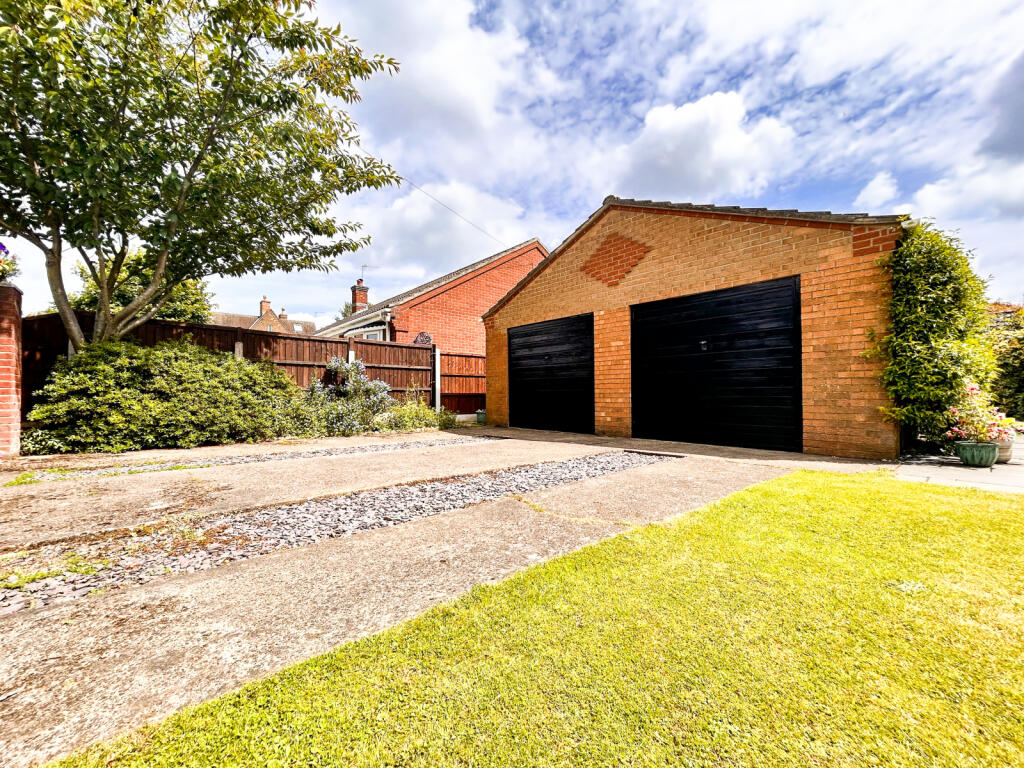 Double garage