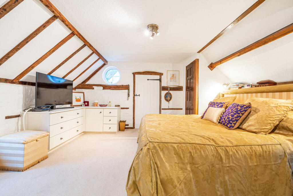 Master Bedroom with en-suite bathroom and views over Ashdown Forest