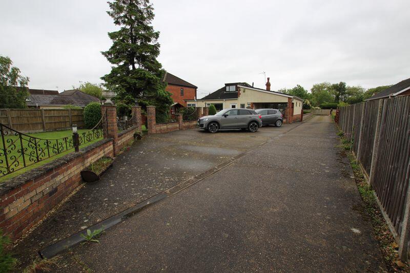 Driveway entrance