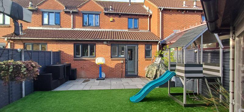 Rear garden and patio