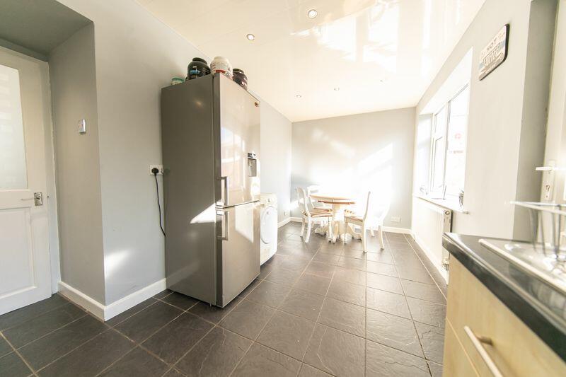 Kitchen and dining area