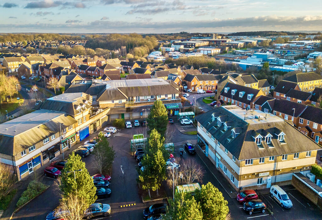 The Great Ashby Shopping Parade is 6 Minutes Walk