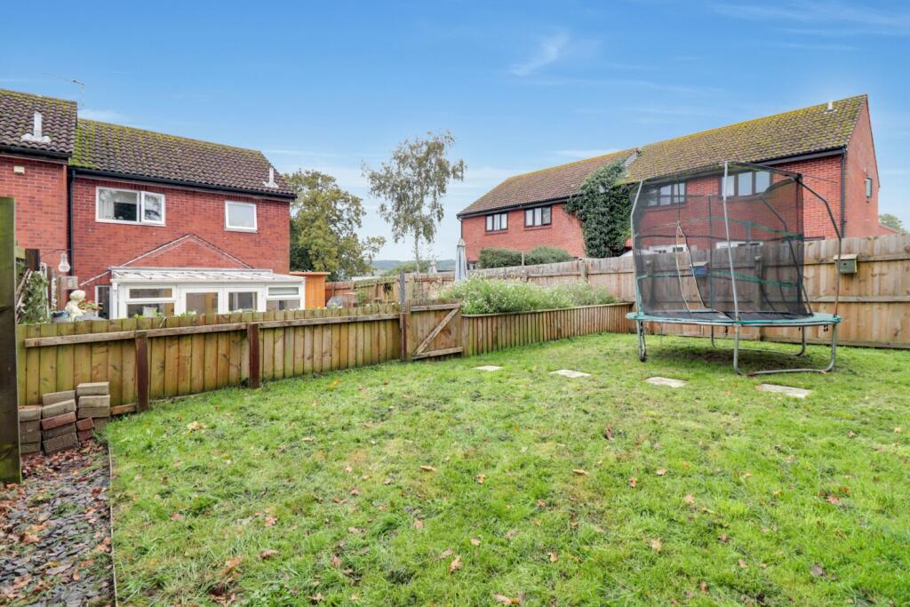 Rear Garden View of Property