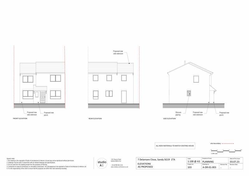 Proposed Extension Plans