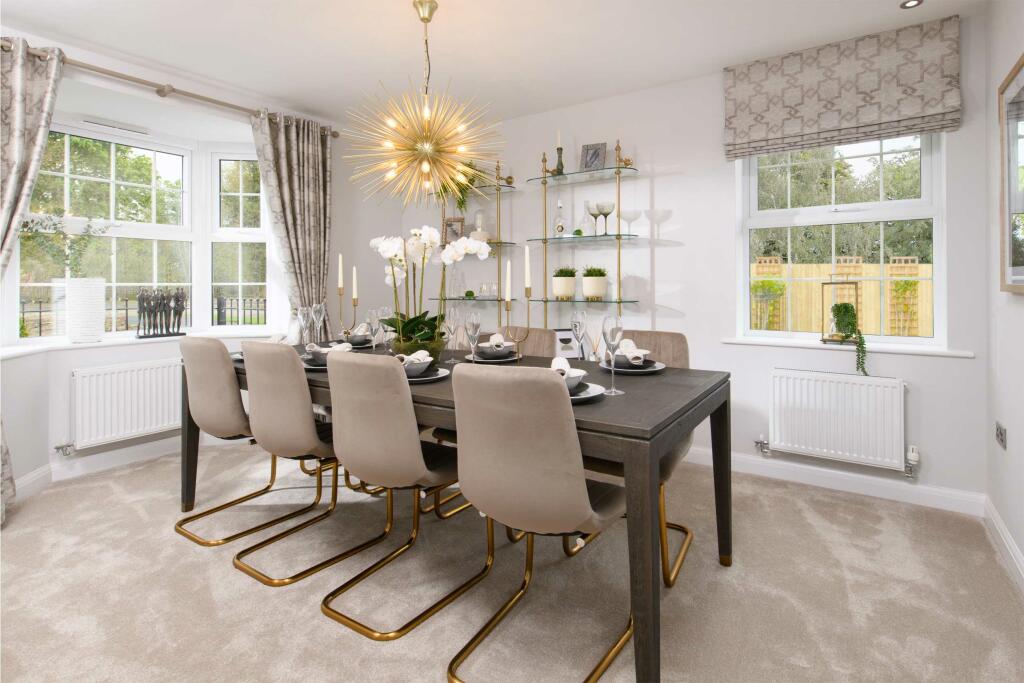 David Wilson Homes Henley Dining Room